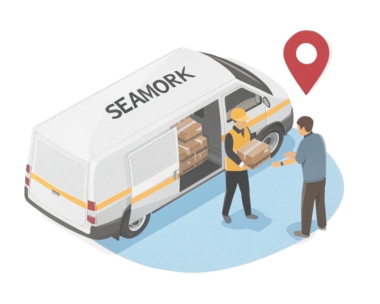 Marine spare parts logistics by SEAMORK Marine
